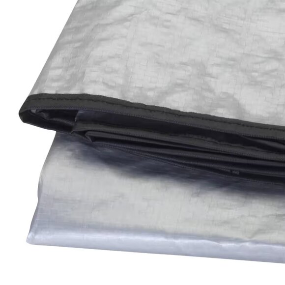 M-D Building Products Large Silver Air Conditioning Cover for Window Units - Picture 5 of 13